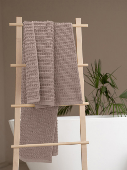 Махровое полотенце «Рельеф»
