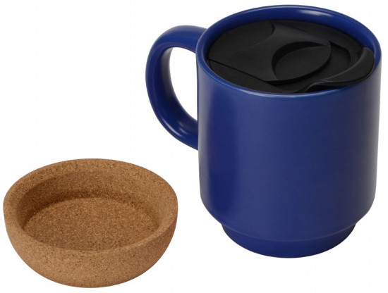 Кружка с пробковым дном и крышкой «Denpasar»