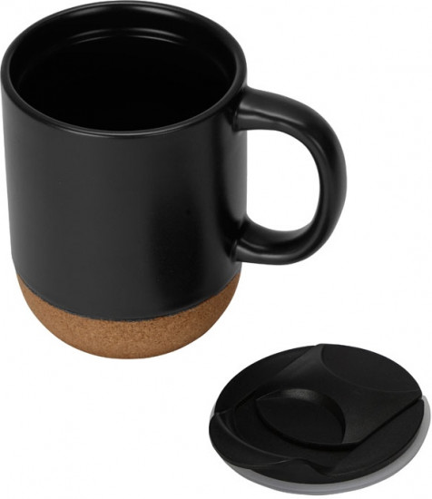 Кружка с пробковым дном и крышкой «Denpasar»