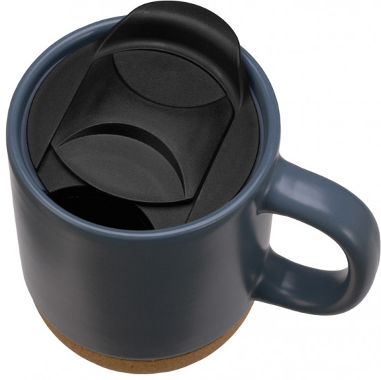 Кружка с пробковым дном и крышкой «Denpasar»