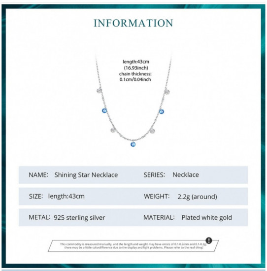 Колье с кристаллами