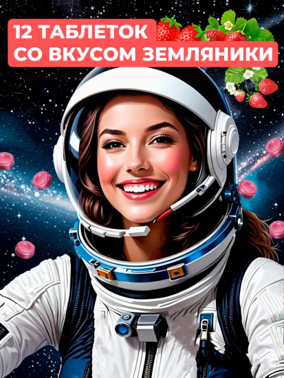 Индикатор зубного налёта со вкусом земляники «Plaque Indicator»