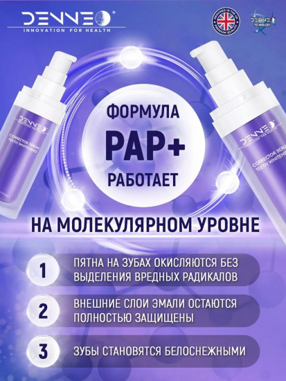 Корректор-сыворотка для отбеливания зубной эмали «Corrector serum teeth whitening»