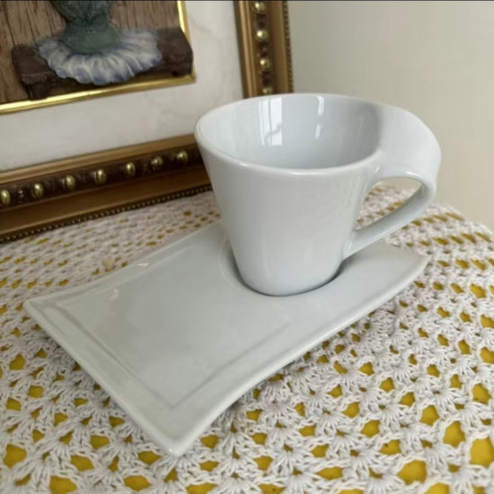 Чайная пара с ложкой