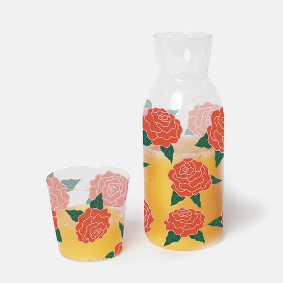 Набор из графина и стакана «Rose»