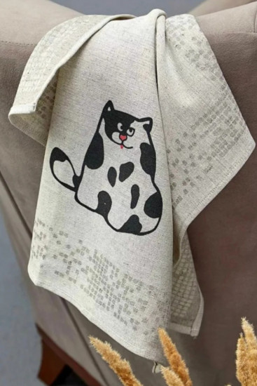 Комплект полотенец «Котики»