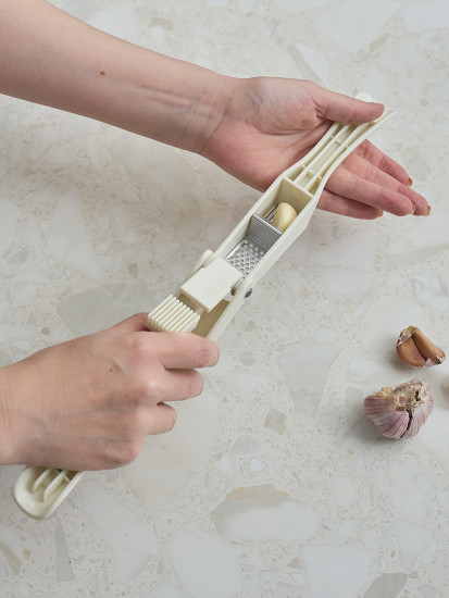 Пресс-слайсер для чеснока 2-в-1 «Crush»
