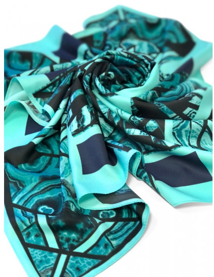 Платок «Малахитовая шкатулка»