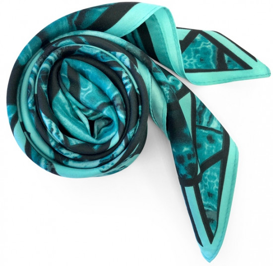 Платок «Малахитовая шкатулка»