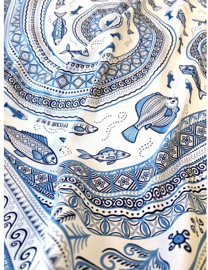 Платок «Белое море. Мезень»