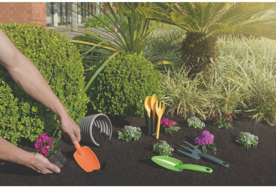 Совок пластиковый узкий для посадки растений