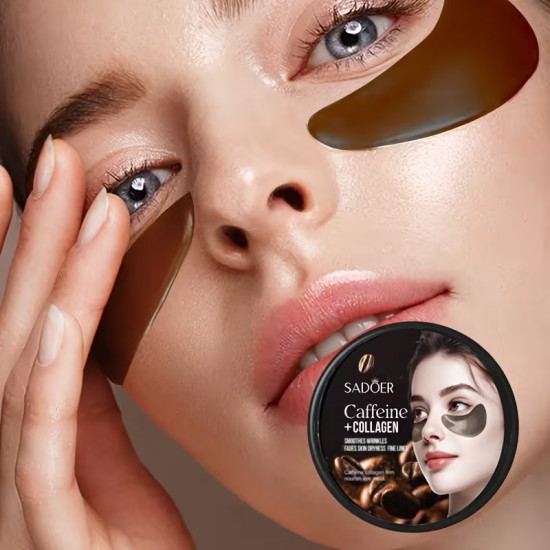 Гидрогелевые патчи для глаз «Caffeine-Collagen»