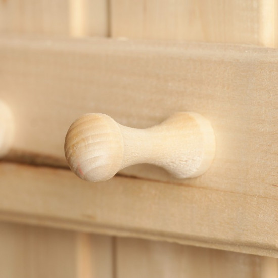 Вешалка для бани и сауны «Классика»