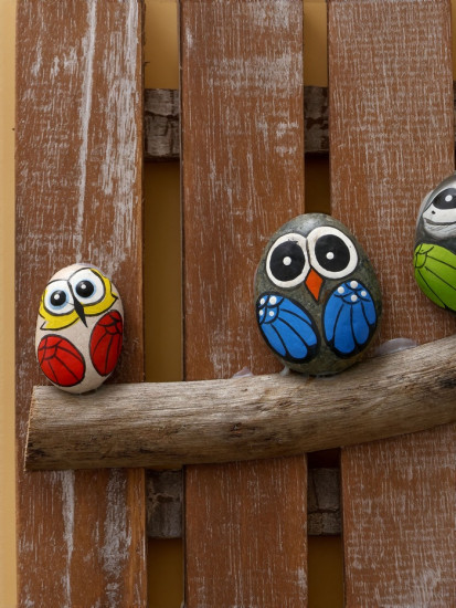 Вешалка «Воробьи на ветке»