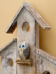 Вешалка «Скворечник с воробьями» - Фото 4