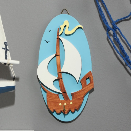 Вешалка настенная «Корабль»