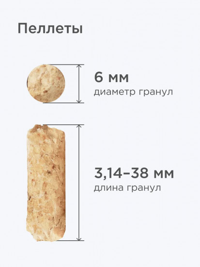 Наполнитель древесный впитывающий для кошачьего туалета  с ароматом хвои