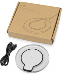 Устройство зарядное беспроводное со светодиодной подсветкой «Pod»  - Фото 3