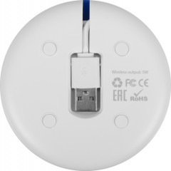 Устройство зарядное беспроводное со встроенным кабелем «Disc» - Фото 7