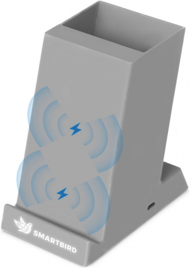 Зарядка-подставка беспроводная с подсветкой «Glow box»