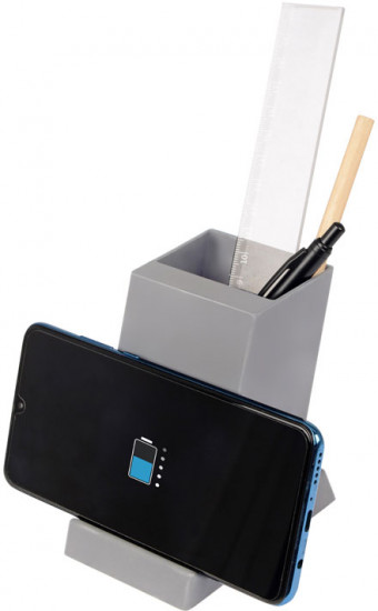 Зарядка-подставка беспроводная с подсветкой «Glow box»