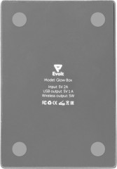 Зарядка-подставка беспроводная с подсветкой «Glow box» - Фото 8