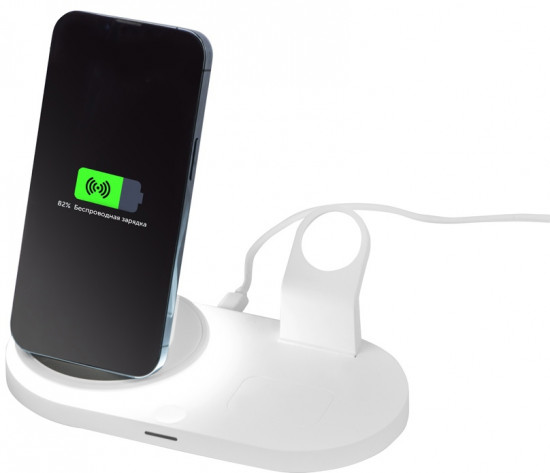 Станция зарядная складная с беспроводной зарядкой «Flashport»