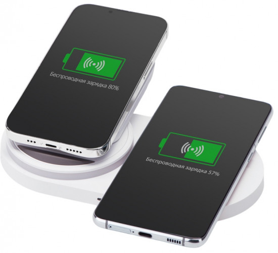 Станция зарядная складная с беспроводной зарядкой «Flashport»