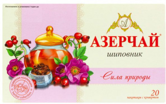 Чай травяной с шиповником «Сила природы»