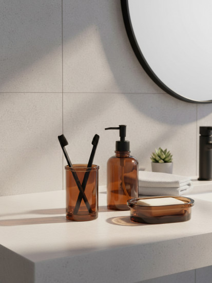 Стакан для зубных щеток «Amber»