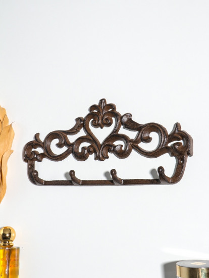 Крючки декоративные «Сердце с узорами» 