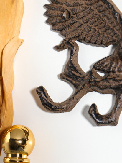 Крючки декоративные «Орёл на ветке»