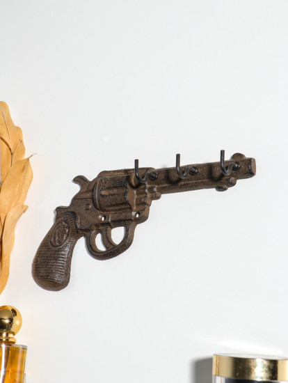 Крючки декоративные «Револьвер с барабаном»