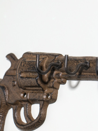 Крючки декоративные «Револьвер с барабаном»