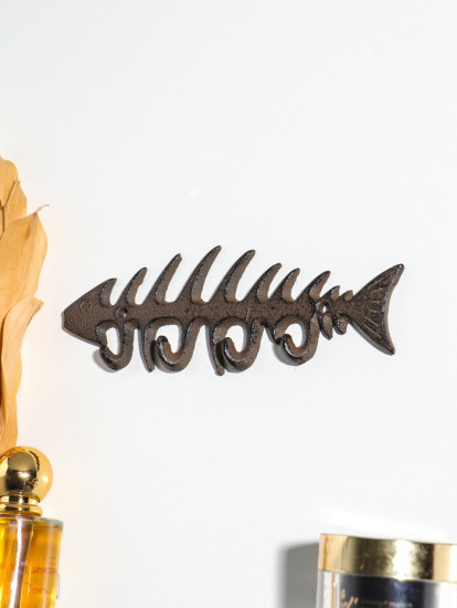 Крючки декоративные  «Рыбий скелет»