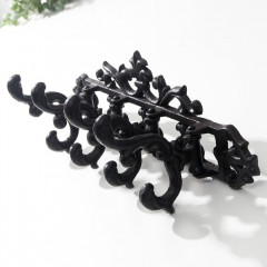 Настенные крючки декоративные «Геральдическая лилия с листьями» - Фото 4