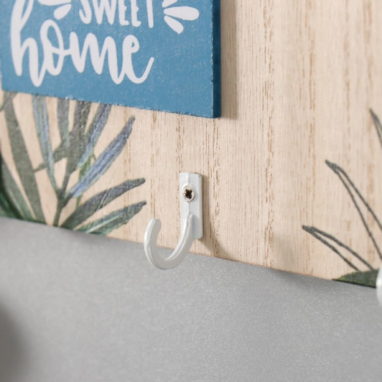 Настенные крючки декоративные «Дом милый дом. Растения»