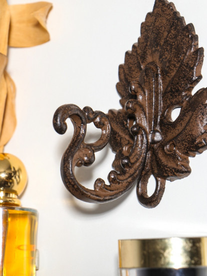 Крючок декоративный «Виноградный лист»