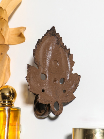 Крючок декоративный «Виноградный лист»