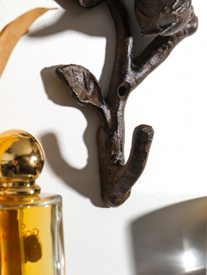 Крючок декоративный «Воробушек на веточке»