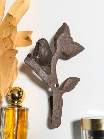 Крючок декоративный «Воробушек на веточке»