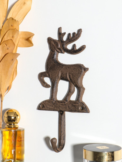 Крючок декоративный «Олень-серебряное копытце»