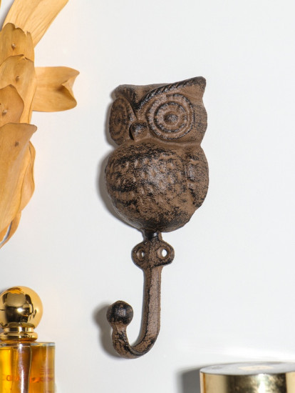 Крючок декоративный «Упитанный филин»