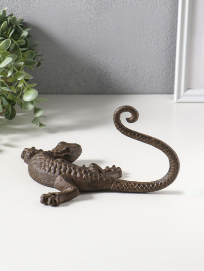 Крючок декоративный «Ящерица»