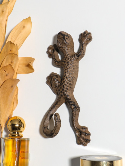 Крючок декоративный «Ящерка»