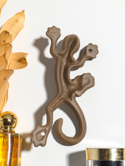 Крючок декоративный «Ящерка»