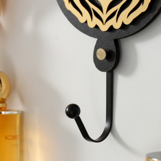 Настенный крючок декоративный «Волк»