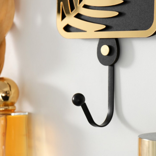 Настенный крючок декоративный «Пальмовый лист»