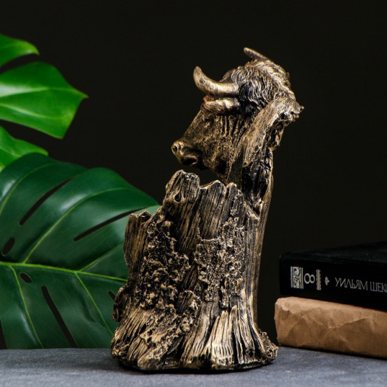 Подставка для бутылки «Бык»