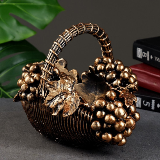 Подставка для бутылки «Корзина с виноградом»